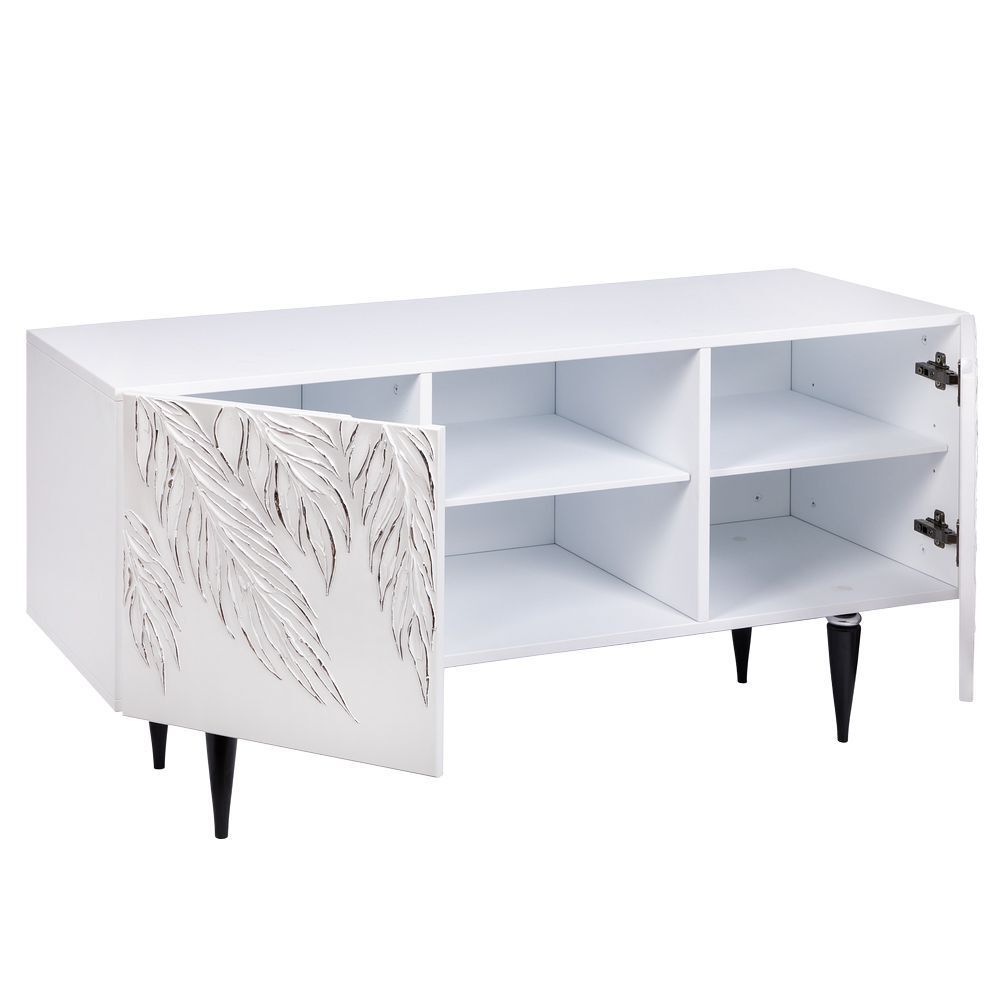 Тумба под ТВ Тропик 117см Классика Айс Найт Сильвер