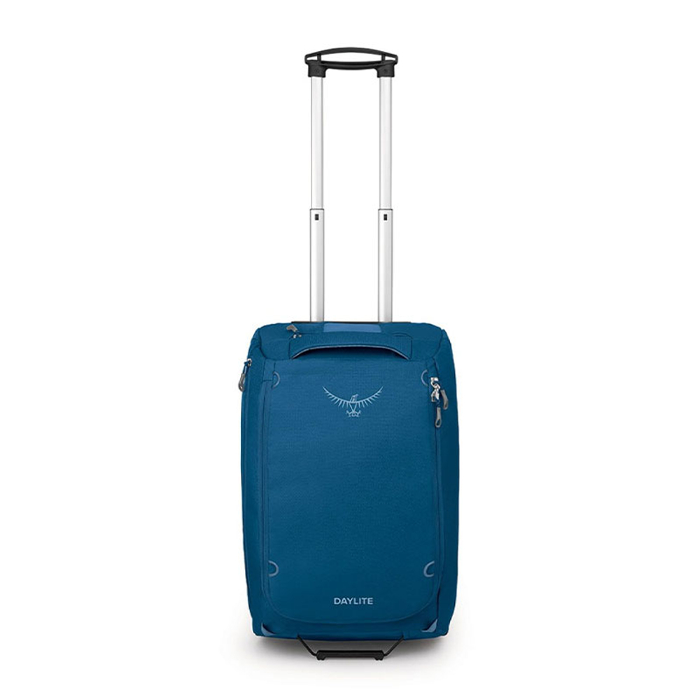 OSPREY Recycled Polyester Trolley Bag 20 Inch Unisex Night Shift Blue