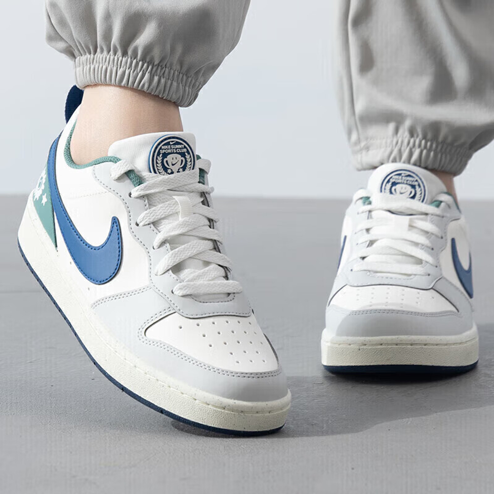 Женские кроссовки Nike Court Borough Low Recraft 'Sail Court Blue Bicoastal' HM3722-141