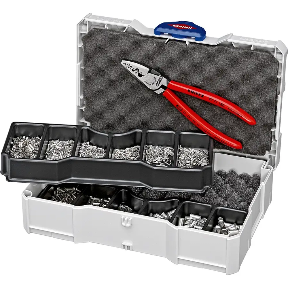 Набор кабельных наконечников для опрессовки Knipex 97 90 05