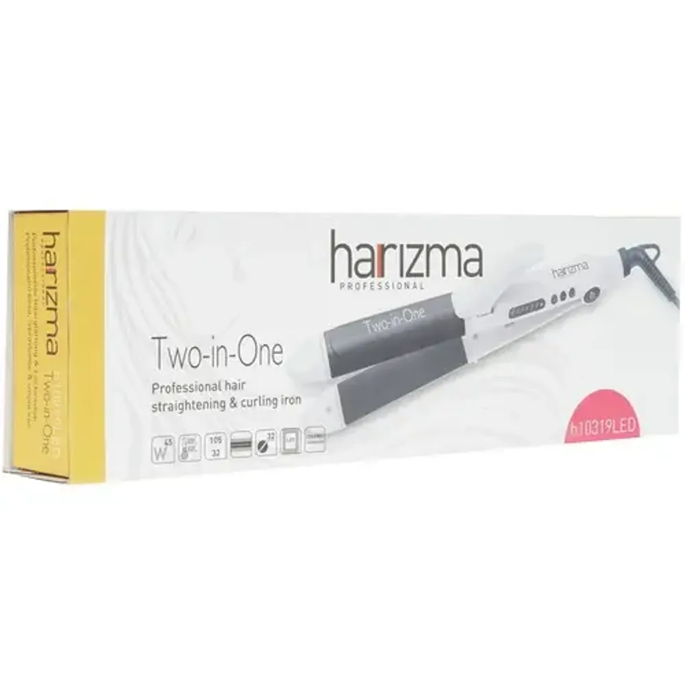 Щипцы для выпрямления и создания локонов Harizma Two-in-One (h10319)