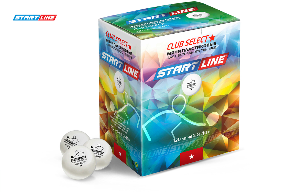 Мячи Start line Club Select 1* New (120 шт, бел.)