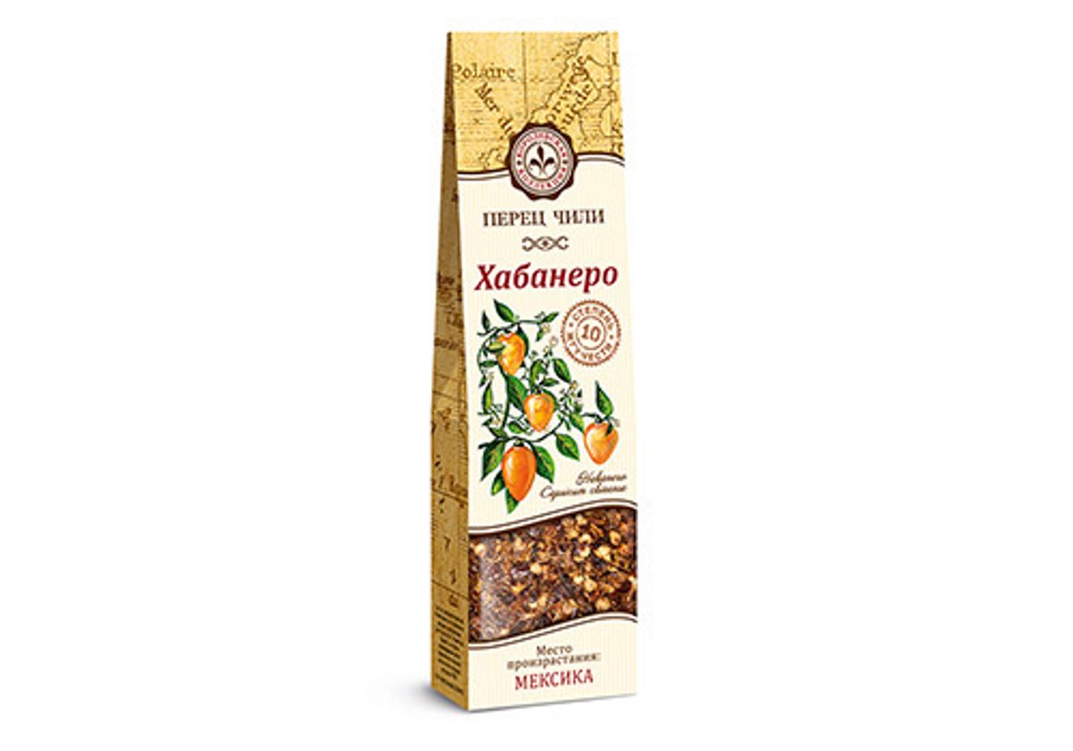 Пряность перец чили Хабанеро, 10г