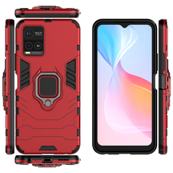 Противоударный чехол с кольцом Panther Case для Vivo Y21 / Y33s