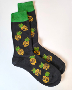 Носки р.35-40 "Niceee" Ананас-Череп