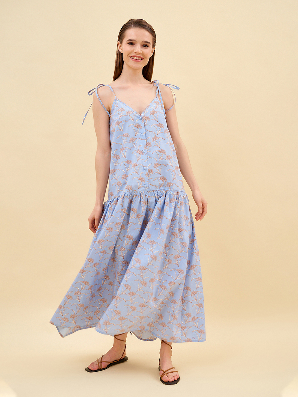 Платье Matilda Blue Long