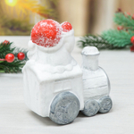 Сувенир новогодний с подсветкой "Дед Мороз" 11*5*12см, батарейки в комплекте