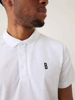 Мужское теннисное поло Björn Borg Ace Polo - brilliant white