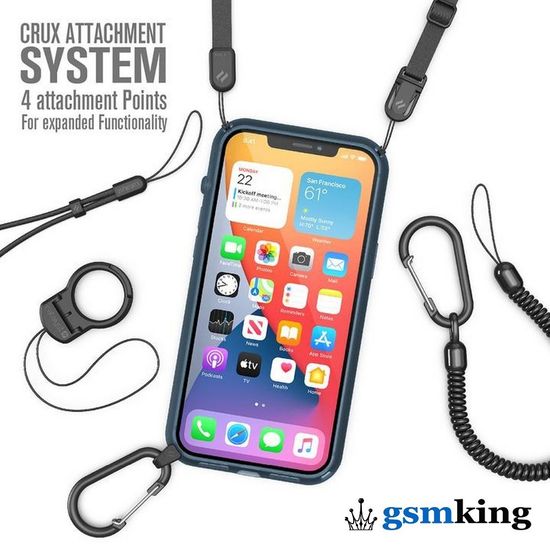 Catalyst Influence Impact Case for iPhone 12 Pro Max Pacific Blue (Синий)