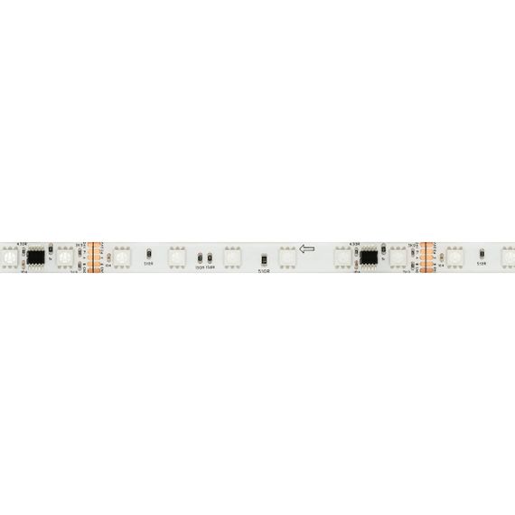Светодиодная лента герметичная Arlight 14W/m 60LED/m 5060SMD разноцветный 5М DMX-SE-B60-10mm 24V 039607