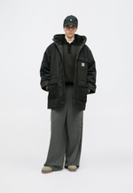 Carhartt WIP SIBERIA - Зимнее пальто - Чёрный