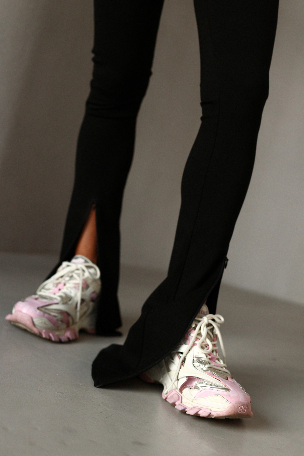 Леггинсы с молнией