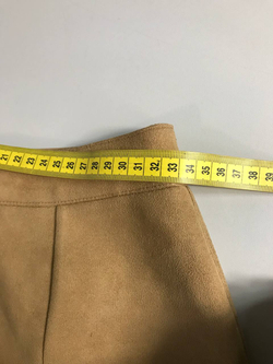 Юбка Stradivarius замшевая, маркировка 36, визуально 42 размер