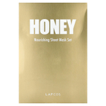Lapcos, Тканевая маска с медом, питательная, 5 шт., 27 мл (0,91 жидк. унц.)