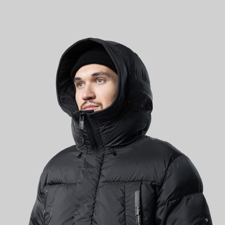 Пуховик мужской Krakatau Qm420-1 Rook артикул:Qm420-1 - купить в магазине Дайс