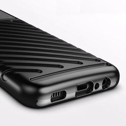 Защитный чехол черного цвета для смартфона Samsung Galaxy A03S, серия Onyx от Caseport