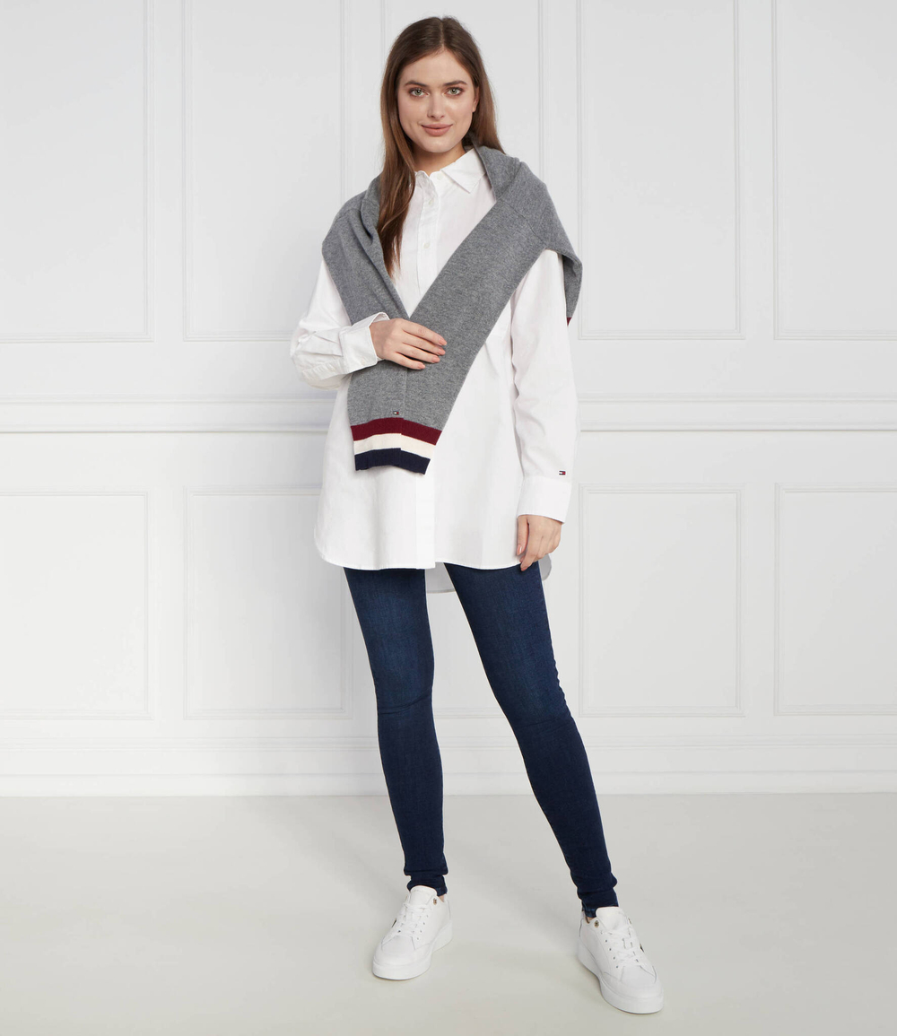 Рубашка OXFORD LS Tommy Hilfiger - белый(WW0WW38968)