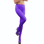 Оригинальные колготы с вырезом в зоне бикини (Размер: S-M-L) (Цвет: фиолетовый)