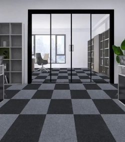 Квадратный ковер 30см х 30 см* 10 штук/1.8 квадратных метра/коричневый