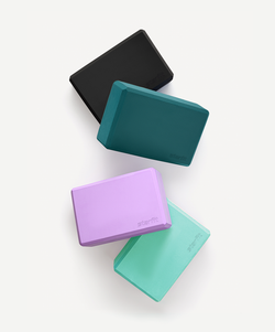 Блок для йоги YB-200 EVA, изумрудный