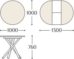 Стол Триумф