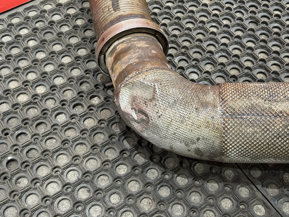 Труба глушителя 2023г