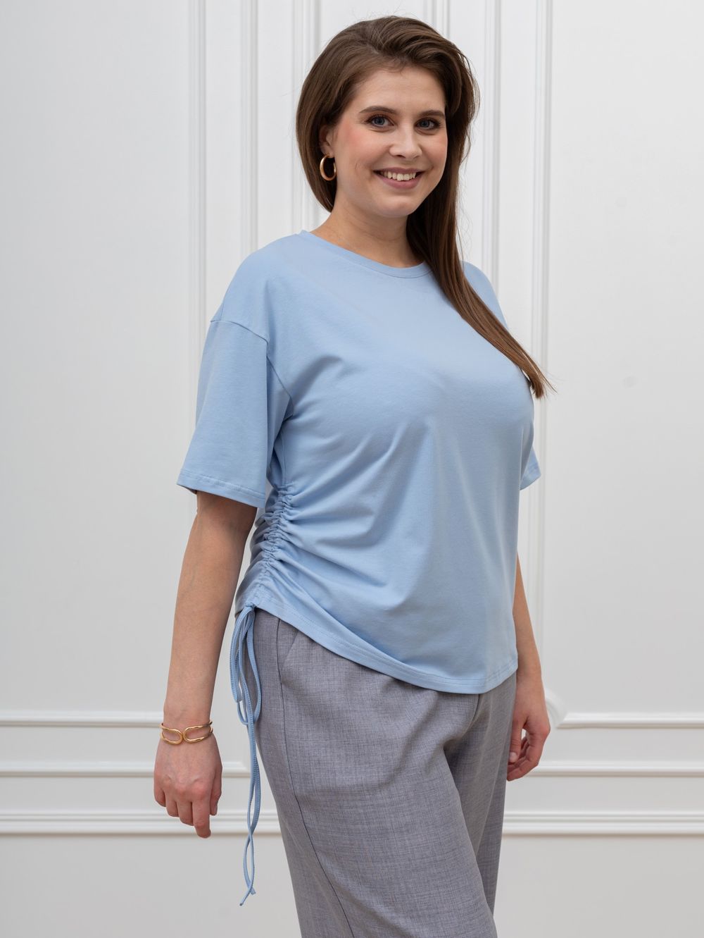 Футболка Искра-1 Виотекс ГОЛУБОЙ