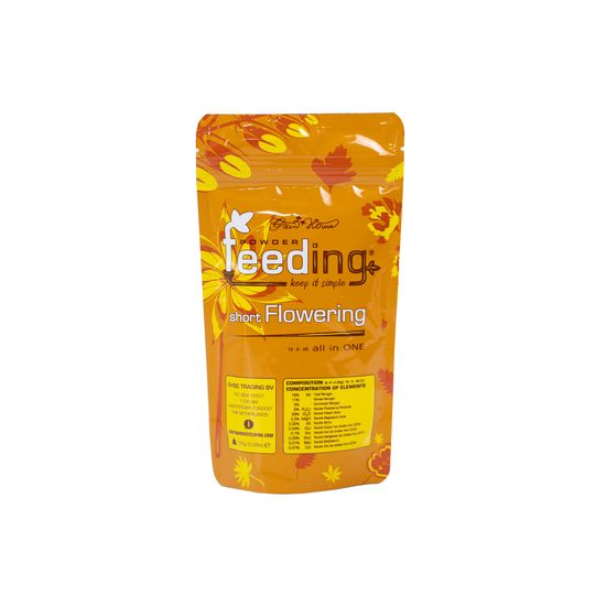 Удобрение минеральное Green House Powder Feeding Short Flowering 0,125 кг