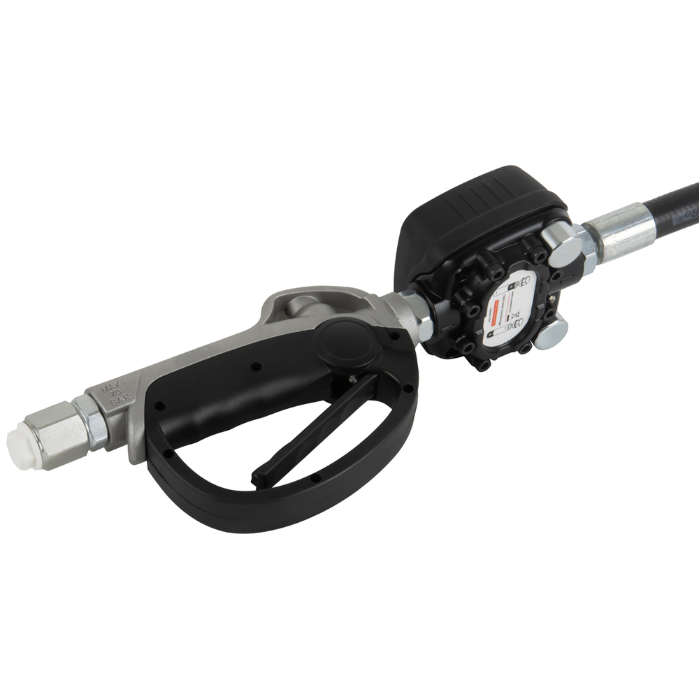 WDK-89206 Маслораздаточный пистолет с цифровым расходомером и гибким носиком