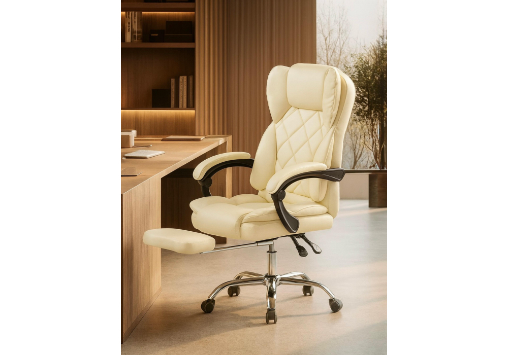 Офисное кресло Woodville Kolson сream