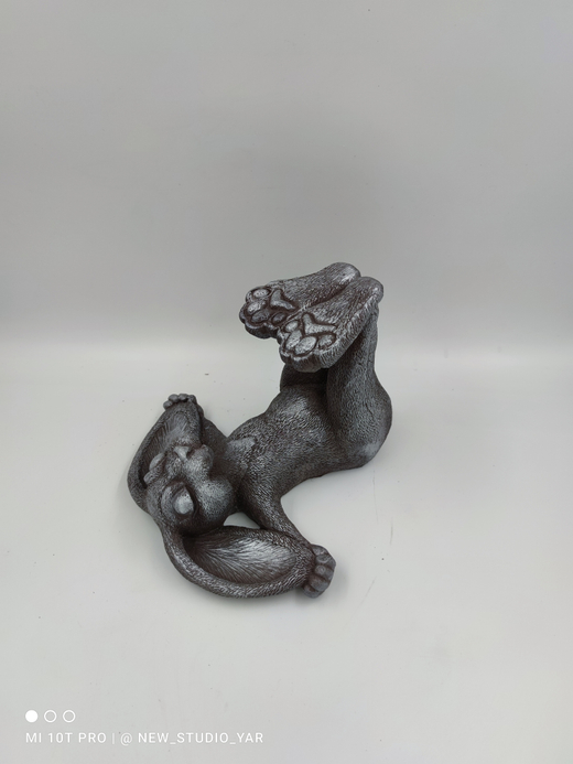 Садовая фигура Заяц Модест серебро Закупка М30 ноябрь 2025