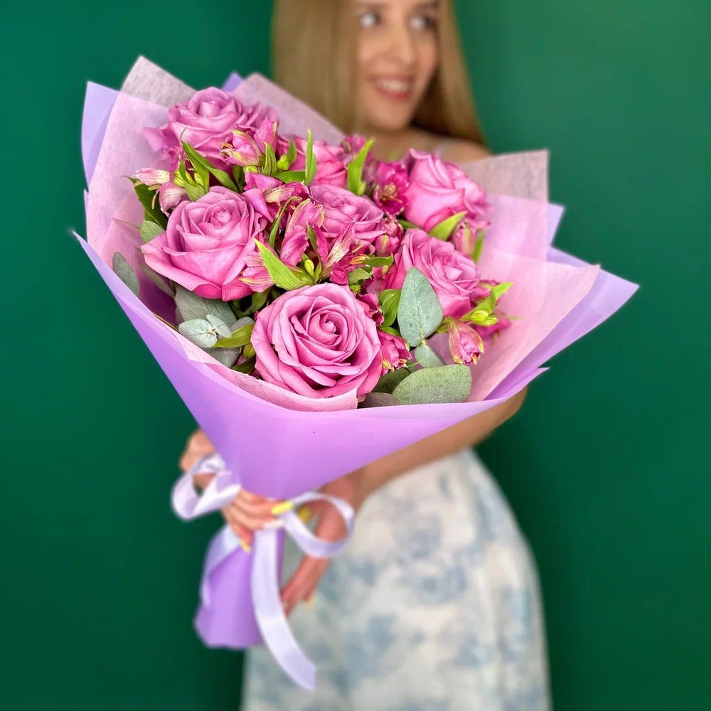Букет роз для мамы купить онлайн в москве