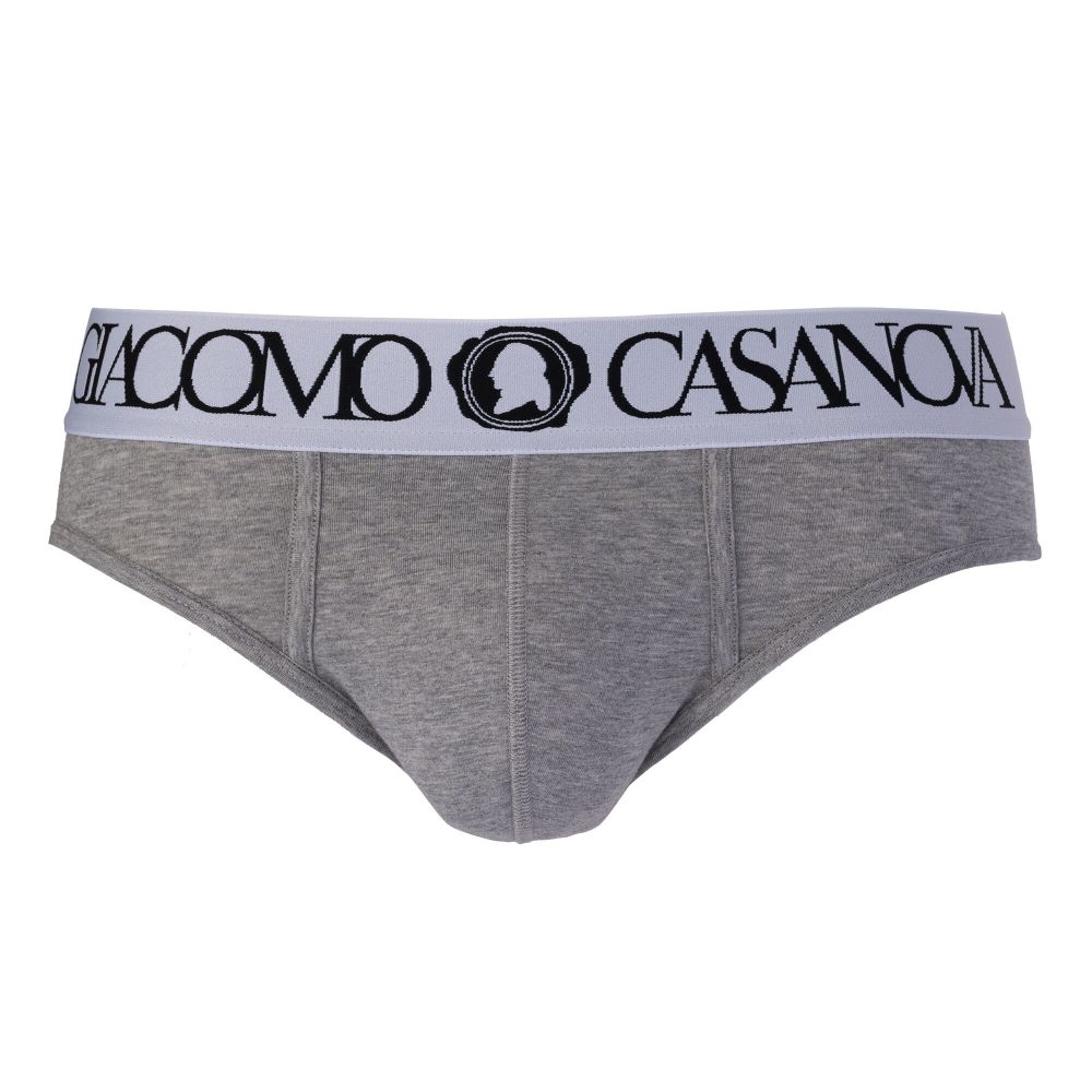 Мужские трусы брифы серые CASANOVA 0002C