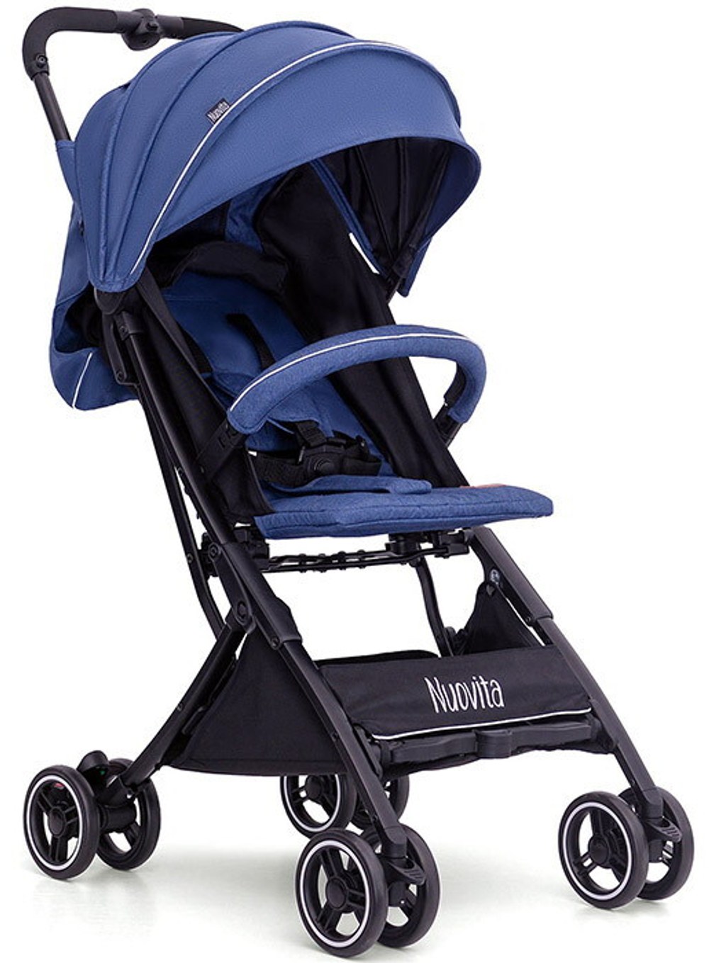 Детская прогулочная коляска Nuovita Vero Blu / Голубой