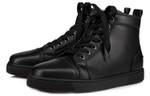Christian Louboutin Louis Flat High Black Women"s