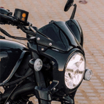 Стекло ветровое Royal Enfield, тонированное, арт. KXA00336