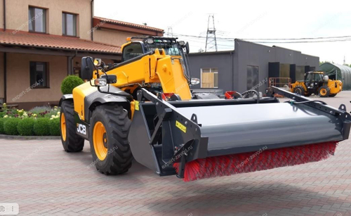 Щётка накидная на ковш на Телескопический погрузчик JCB