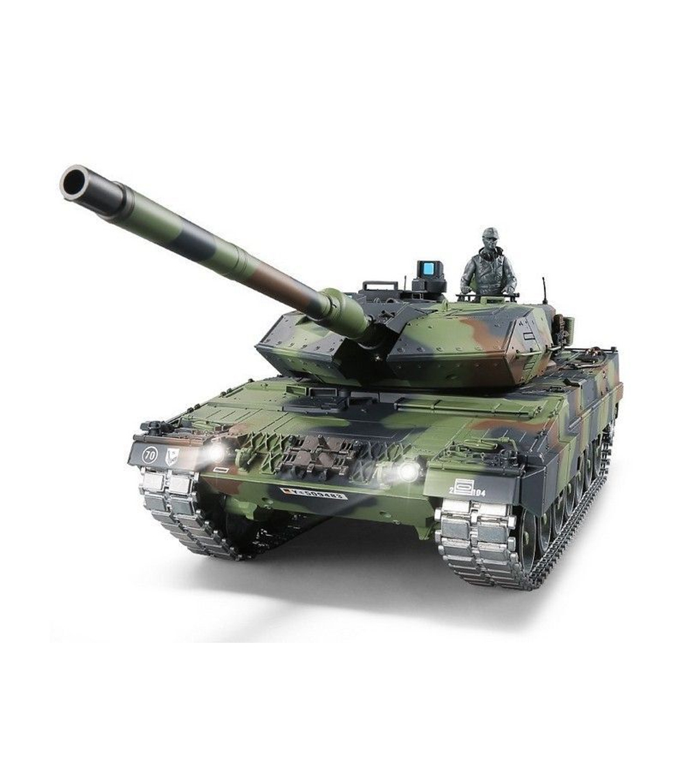 Радиоуправляемый танк Heng Long Leopard 2 A6 UpgradeA V6.0 2.4G 1/16 RTR