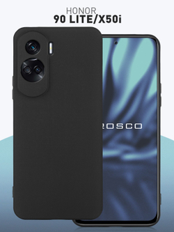Чехол ROSCO для Honor X50i (арт.HW-H90L-COLOURFUL-BLACK )