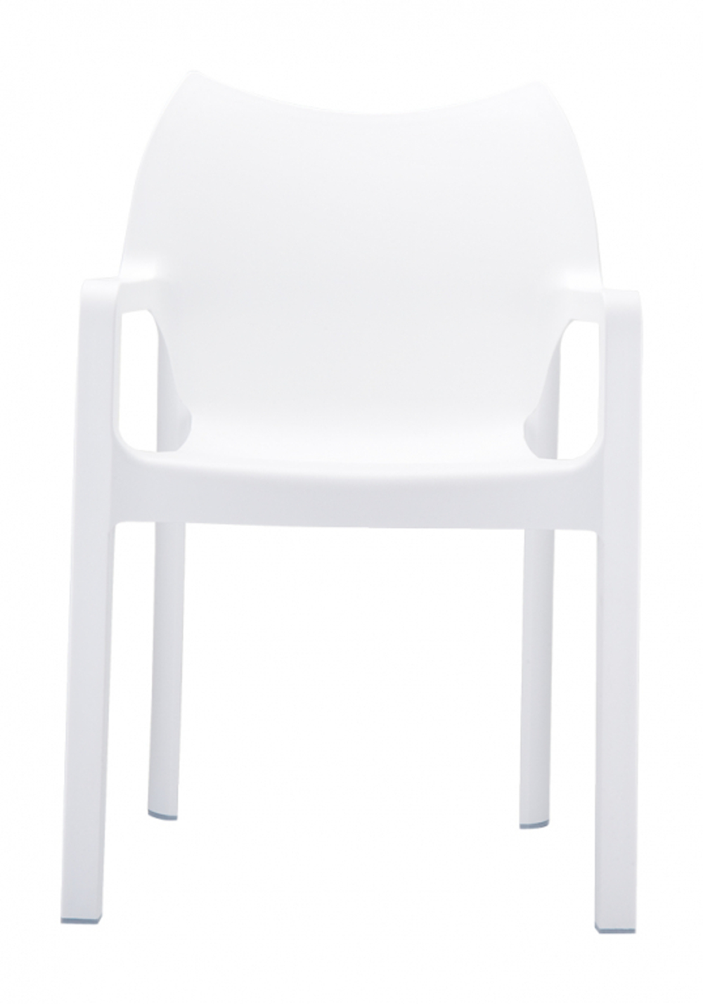 Кресло пластиковое Siesta Contract Diva, белый