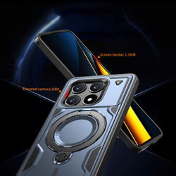 Чехол Magneto Case с кольцом для Poco X6 Pro
