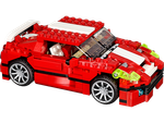 LEGO Creator: Красный мощный автомобиль 31024 — Roaring Power — Лего Креатор Создатель Творец