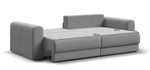 Модульный угловой диван РИЧМОНД MODOOL Велюр Monolit сталь