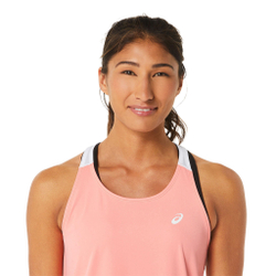 Женская теннисная майка ASICS Court Tank Top Women - Pink, White