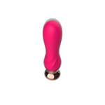 Розовый мини-вибратор Mini Vibrator с пультом ДУ - 12,5 см. (Цвет: розовый)
