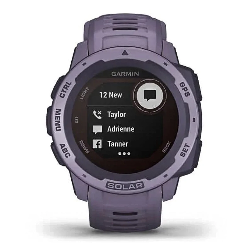 Спортивные наручные часы GARMIN INSTINCT Solar Orchid, 010-02293-02