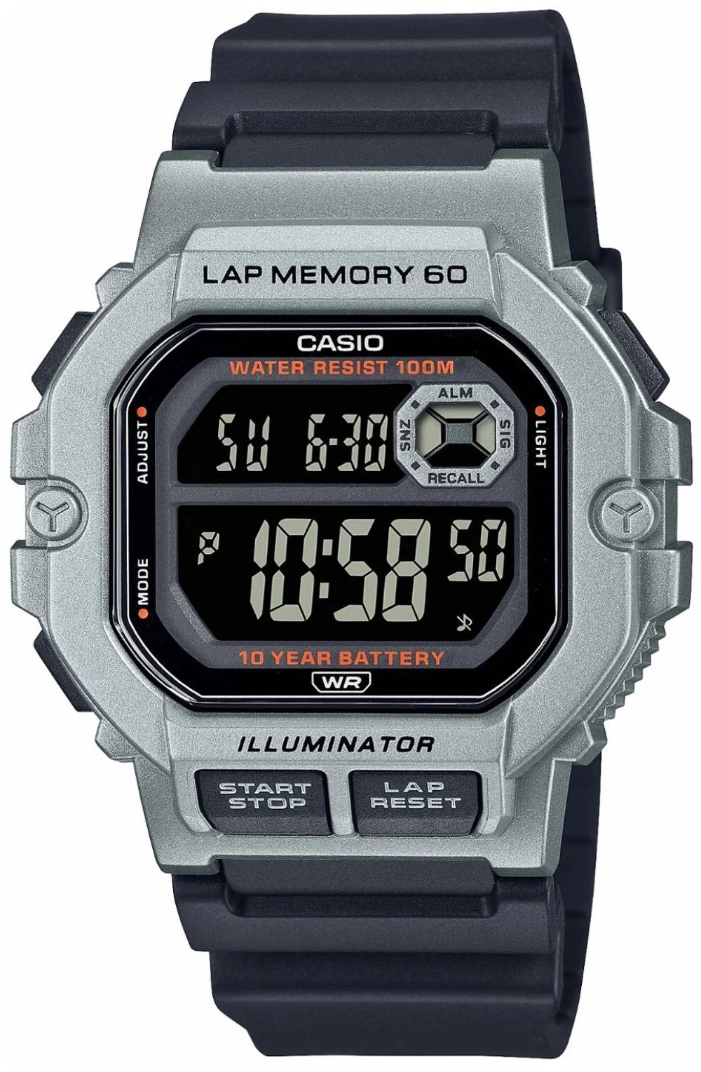 Часы Casio WS-1400H-1B