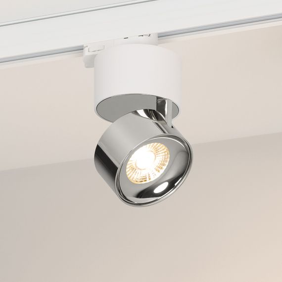 Светильник SP-PLURIO-TRACK-4TR-R77-9W Day4000 (WH-CHR, 36 deg, 230V) Arlight 038104