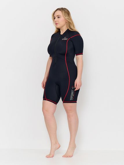 Гидрокостюм из лайкры Sargan Nero Lycra shorty lady