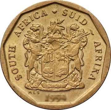 20 центов 1990-1995 ЮАР